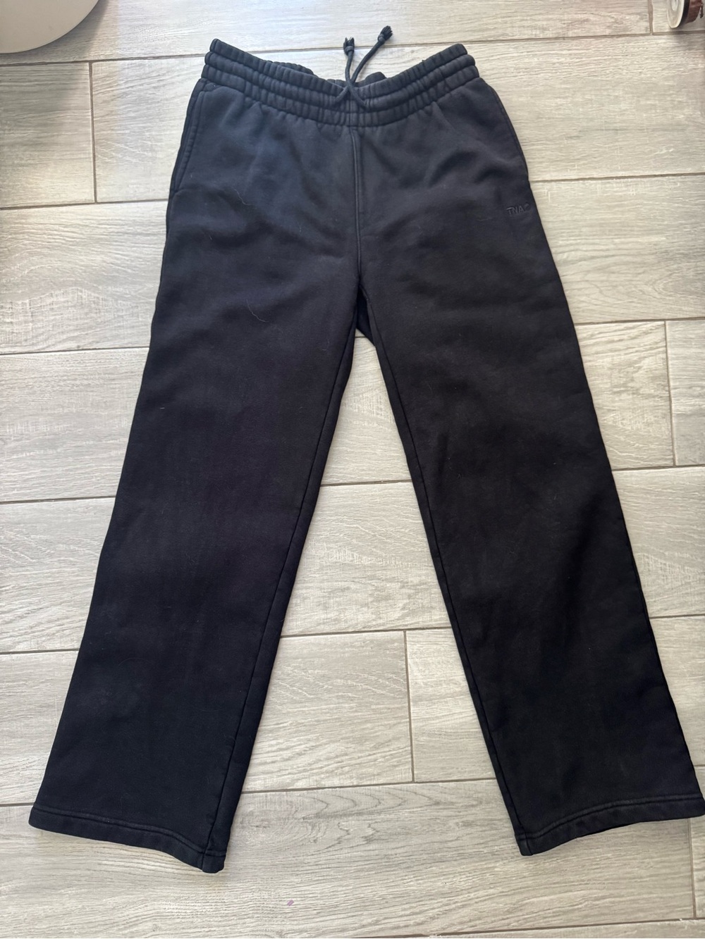 Aritzia TNA Black Drawstring Track Pants - Picture 3 of 6